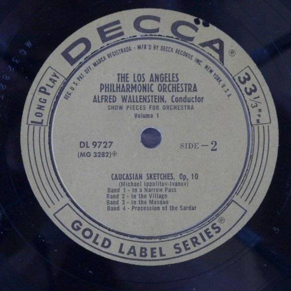 Vintage 1954 Philharmonic Orchestra Alfred Wallenstein Showpieces For Orchestra - Picture 4 of 4